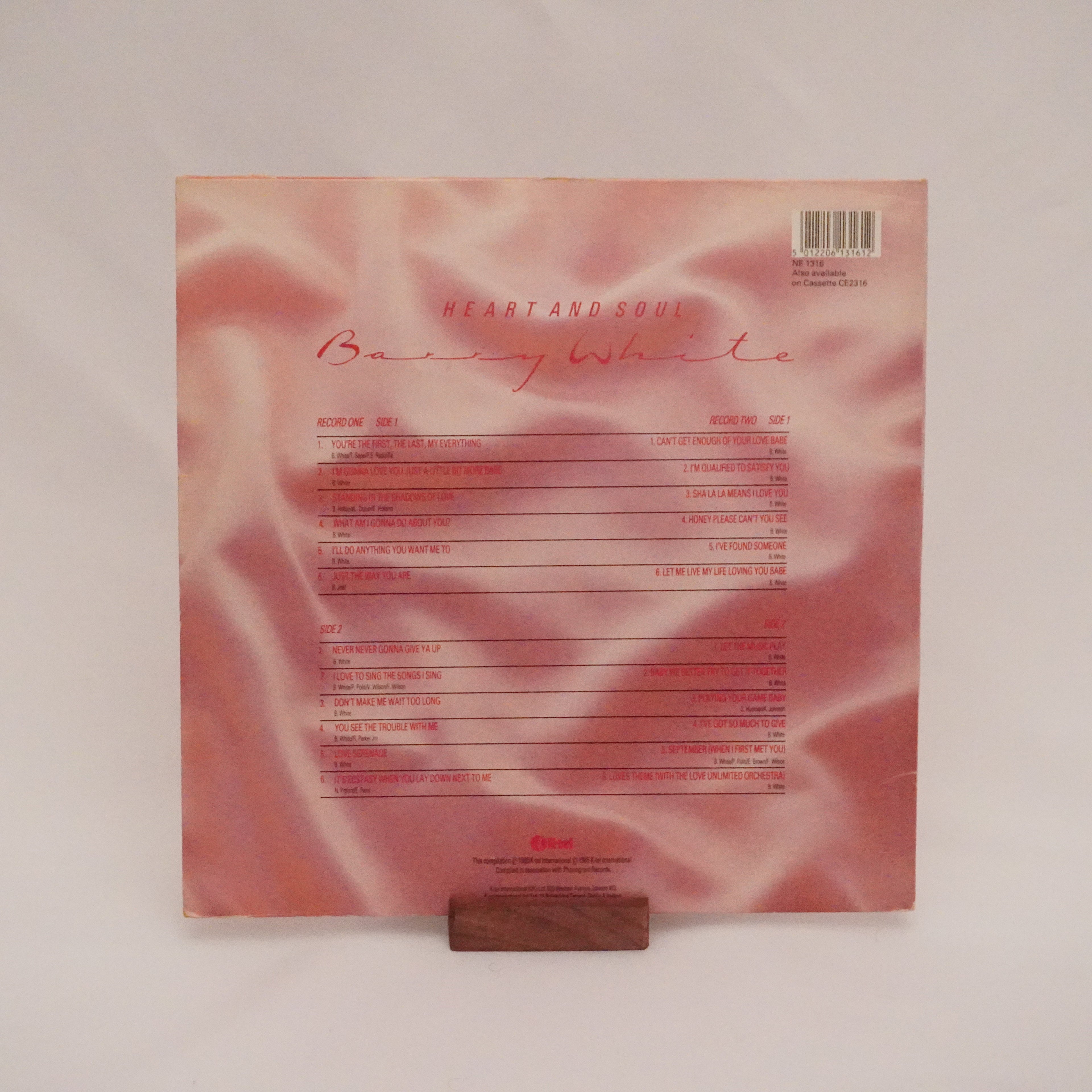 Barry White - Heart And Soul - EX/VG