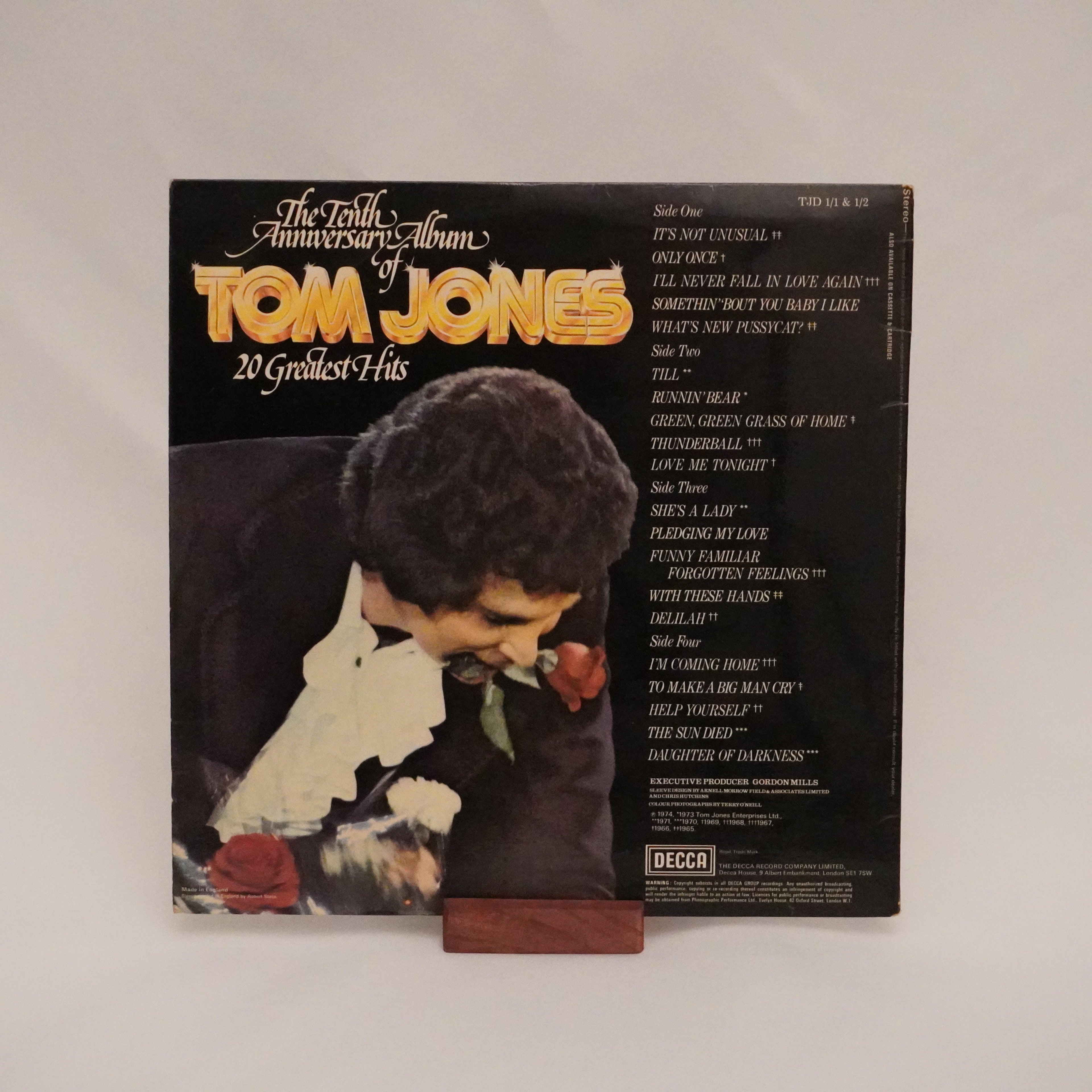 Tom Jones - 20 Greatest Hits - VG/EX