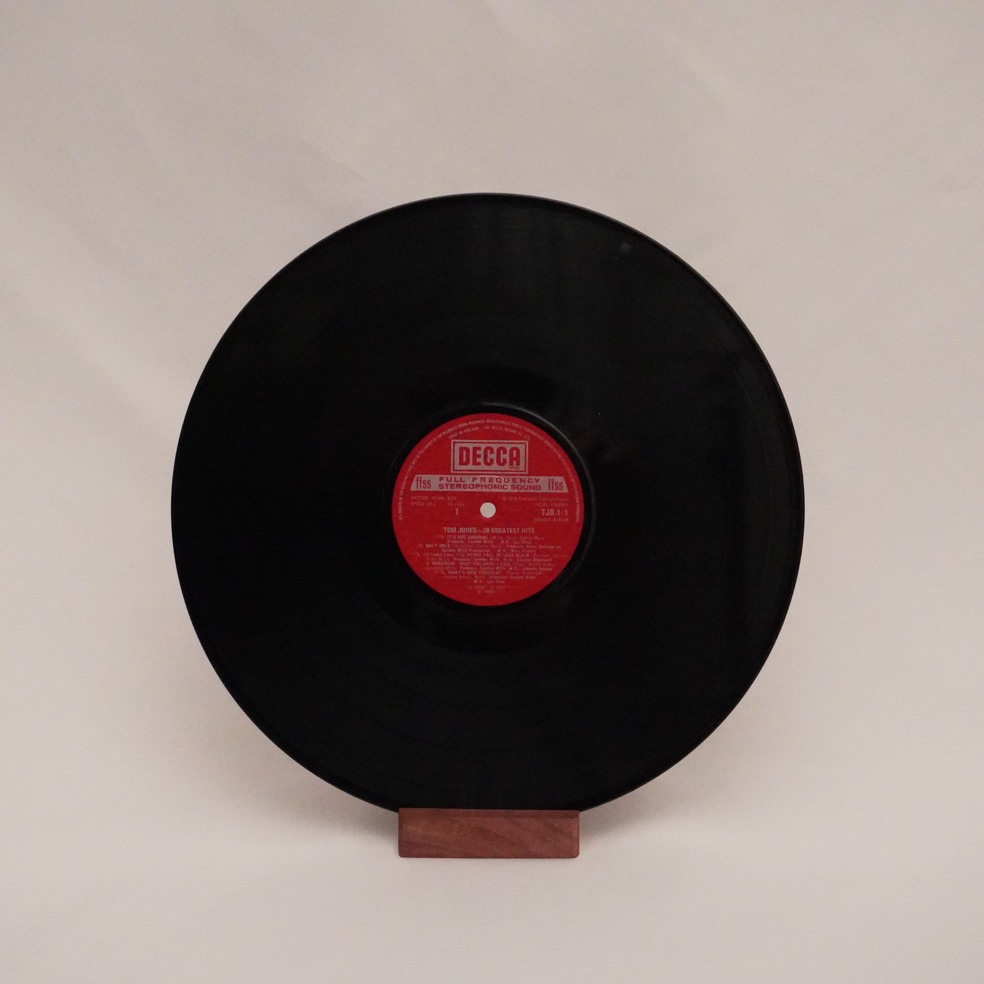 Tom Jones - 20 Greatest Hits - VG/EX