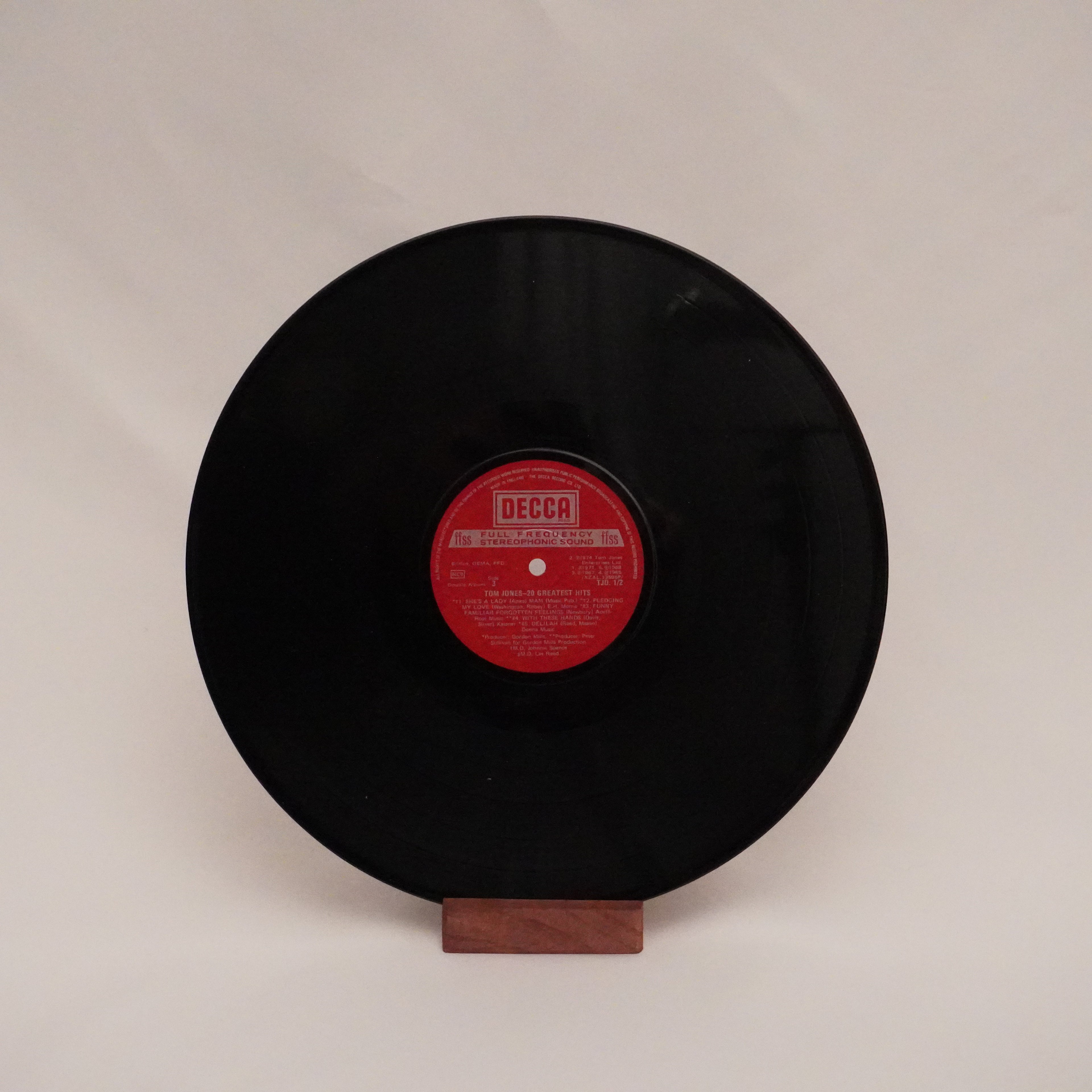 Tom Jones - 20 Greatest Hits - VG/EX